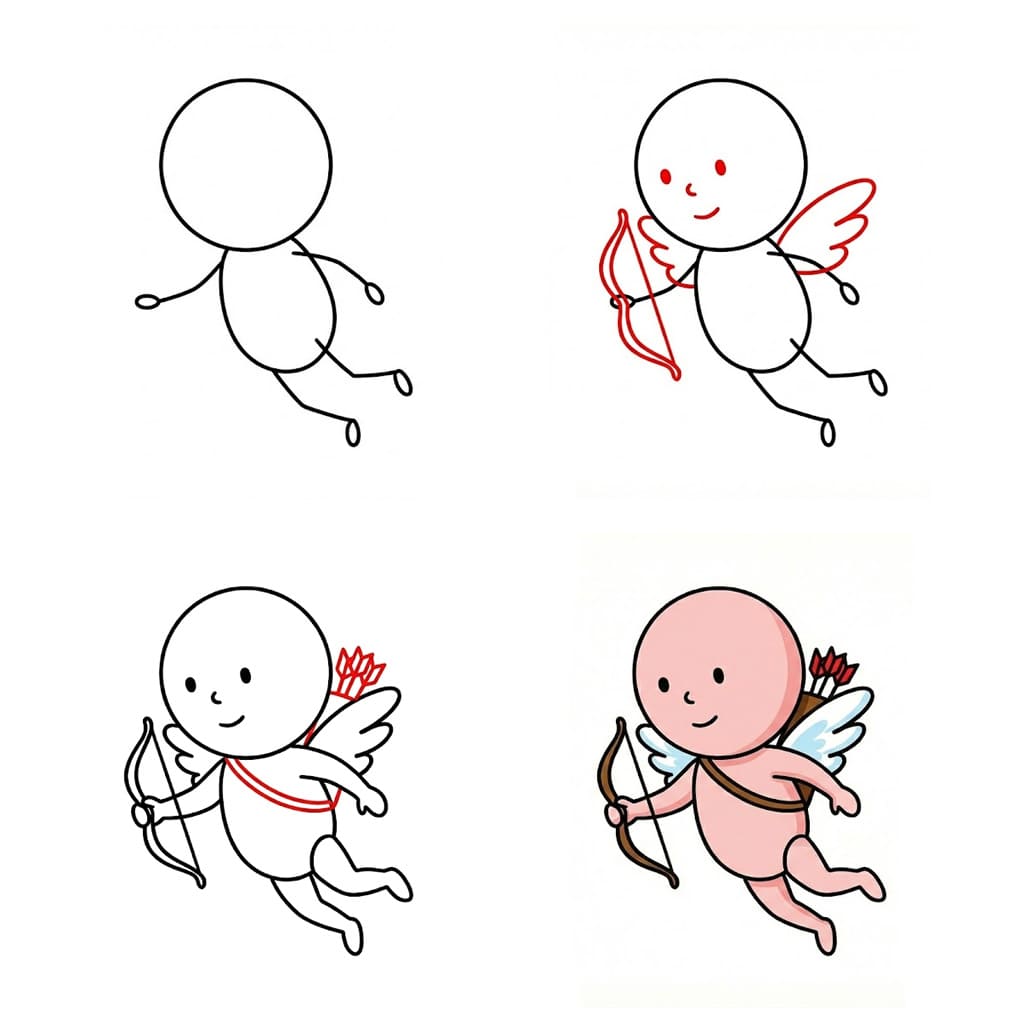 Image gratuite de Cupidon dessin