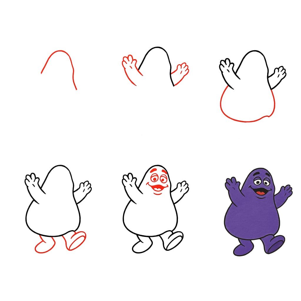 Danse de Grimace dessin