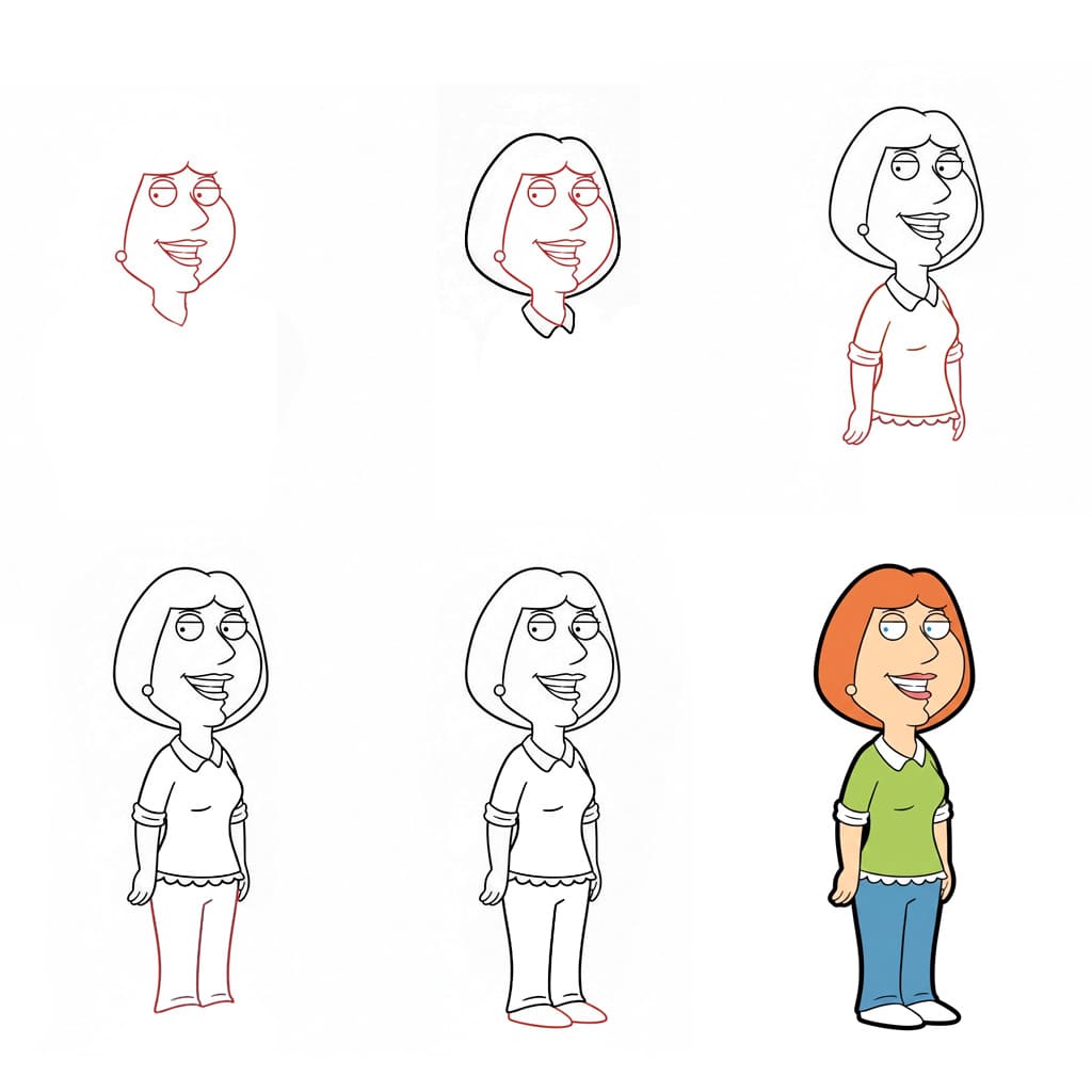 Family Guy Lois Griffin dessin