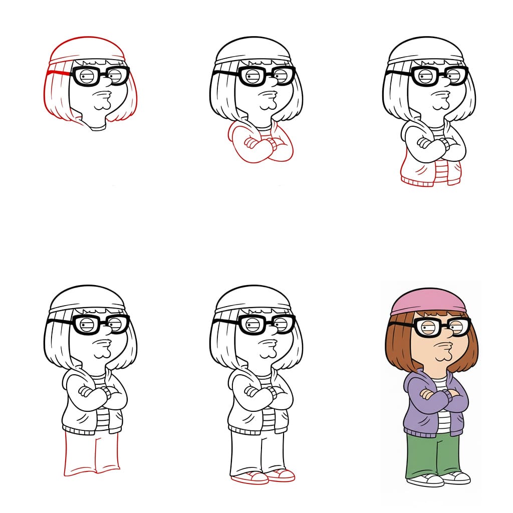 Family Guy Meg dessin