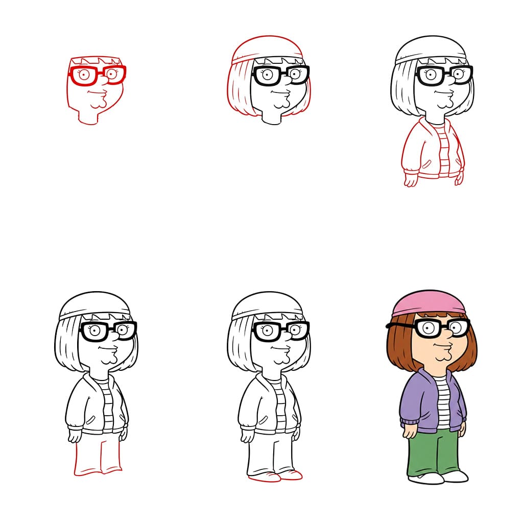 Family Guy Meg Griffin dessin