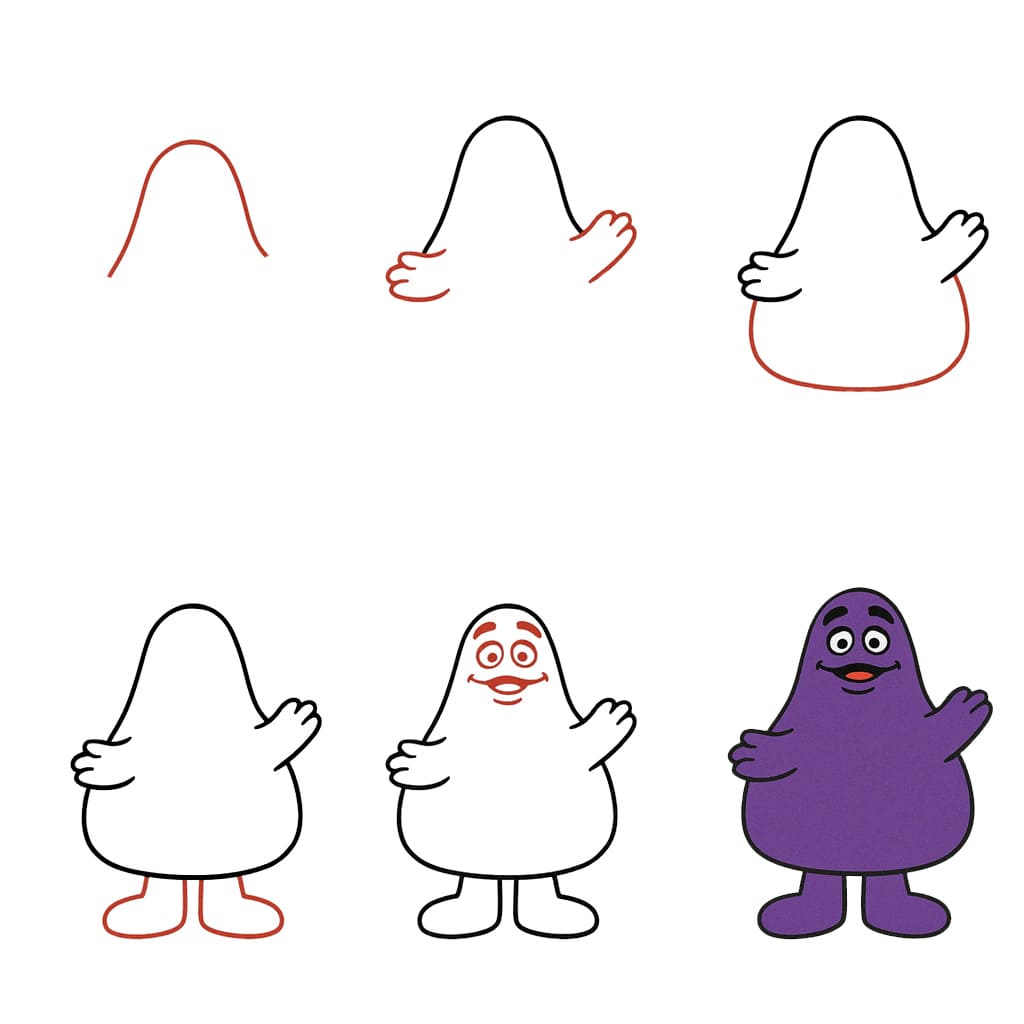 Grimace dessin
