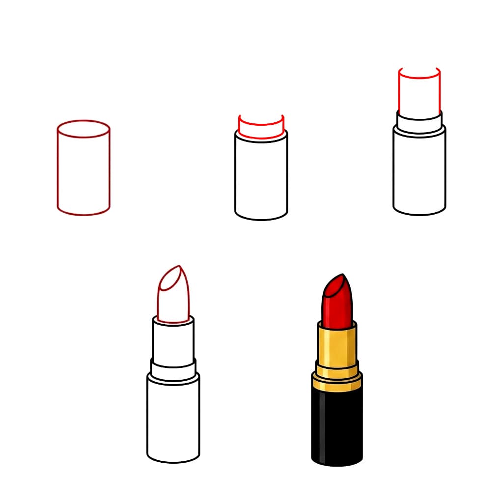 Id es De Dessin Rouge L vres Comment Dessiner Rouge L vres