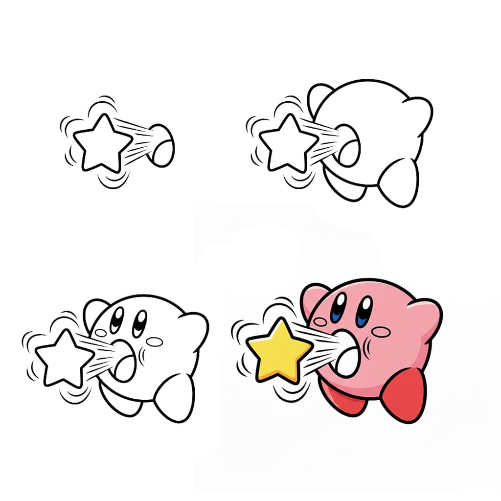 Kirby cool dessin