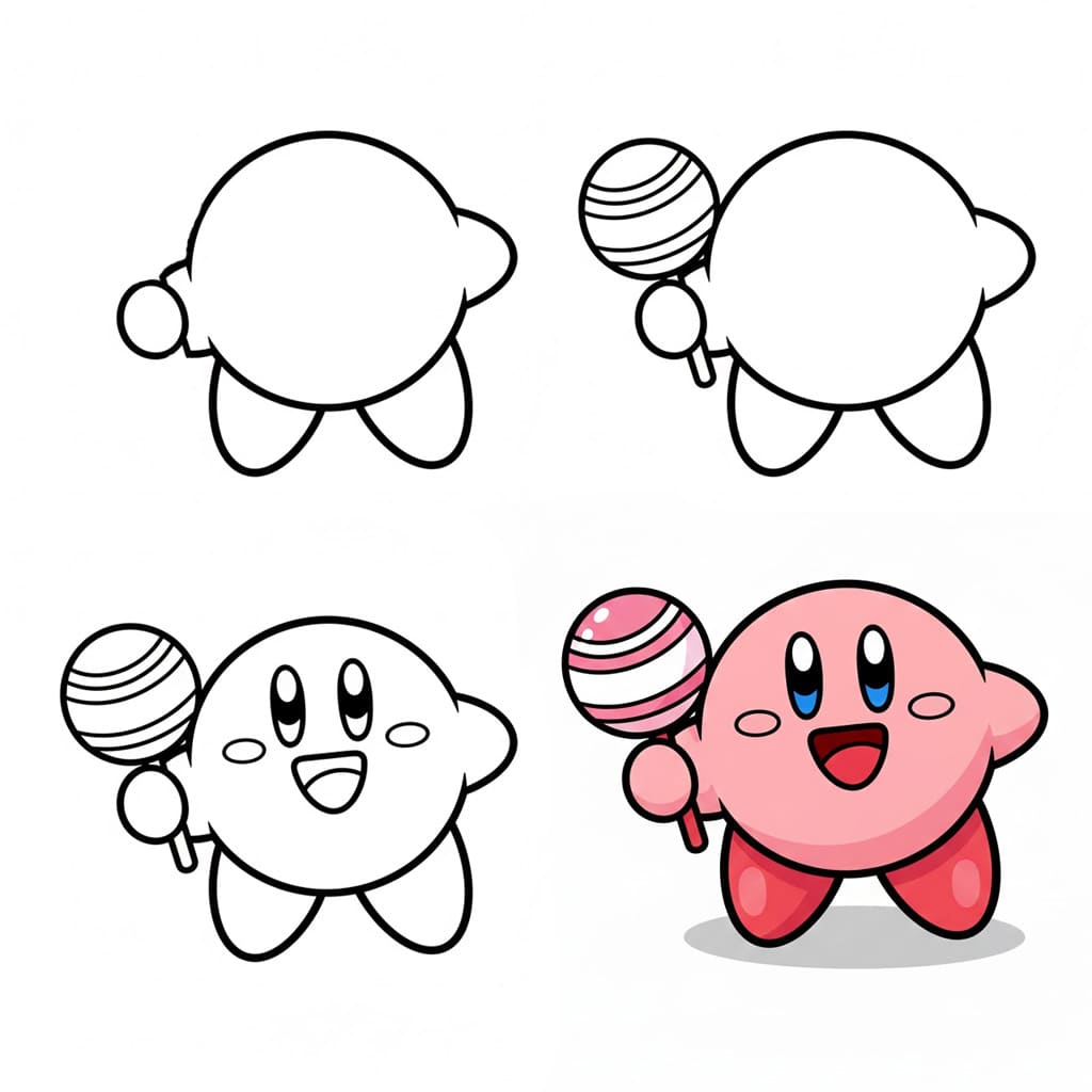 Kirby dessin