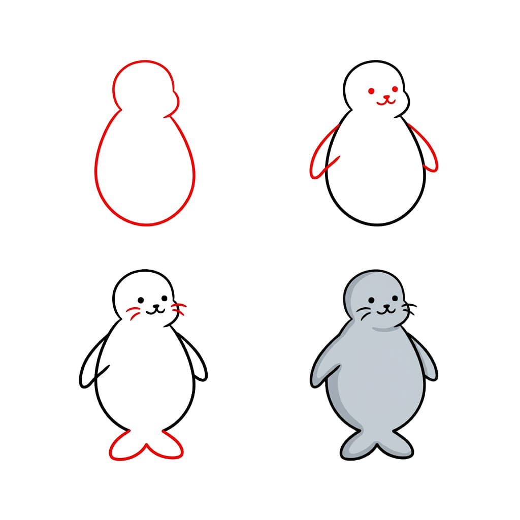 Lamantin dessin animé dessin