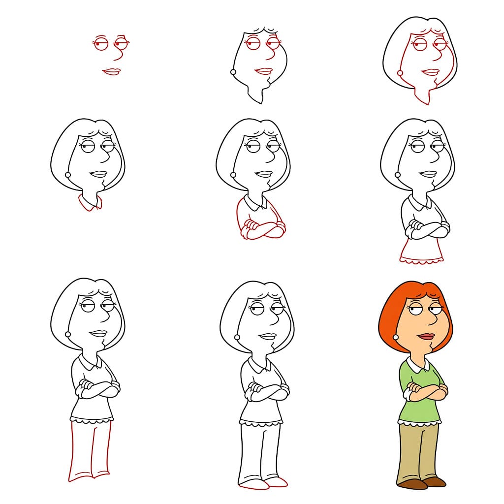 Lois Family Guy dessin