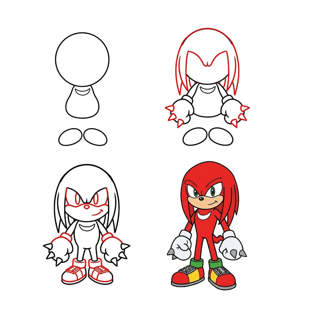 Mini Knuckles dessin