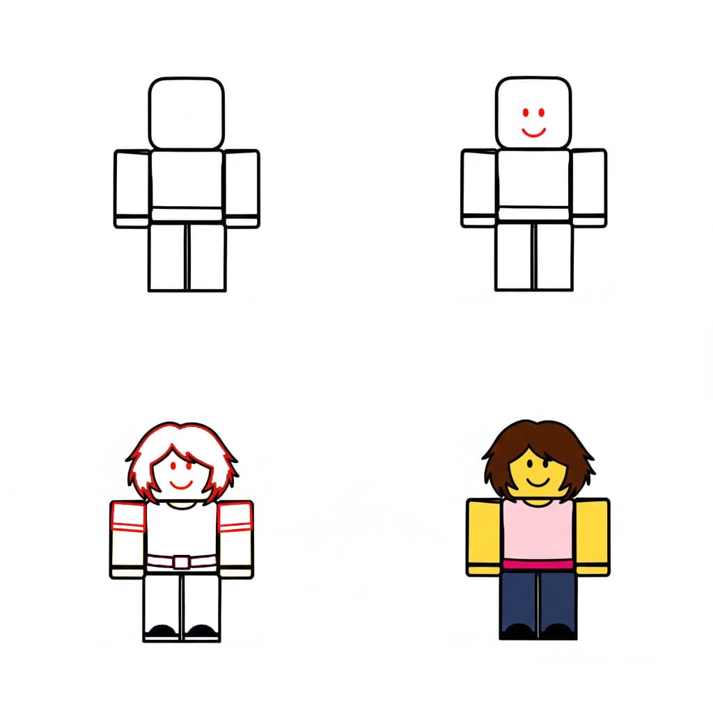 Roblox est tout simplement gratuit dessin