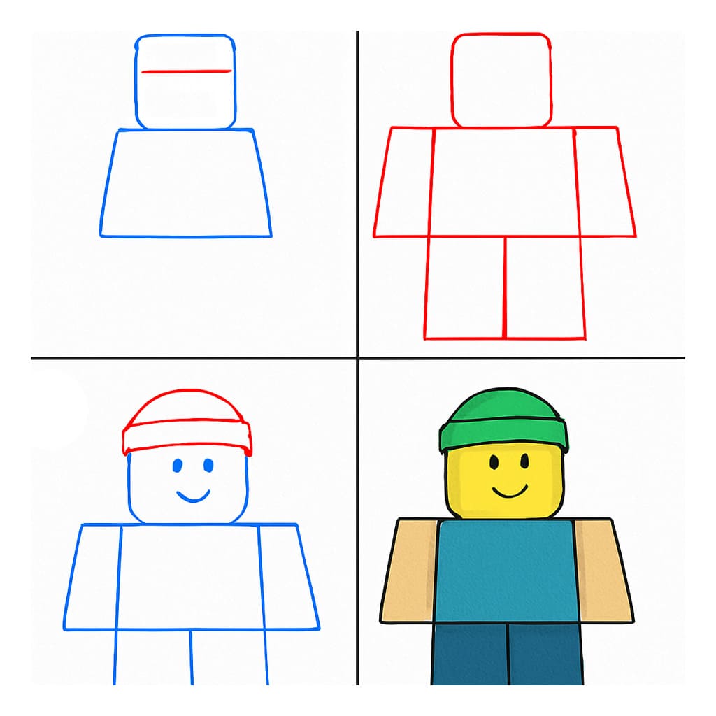 Roblox simplement dessin