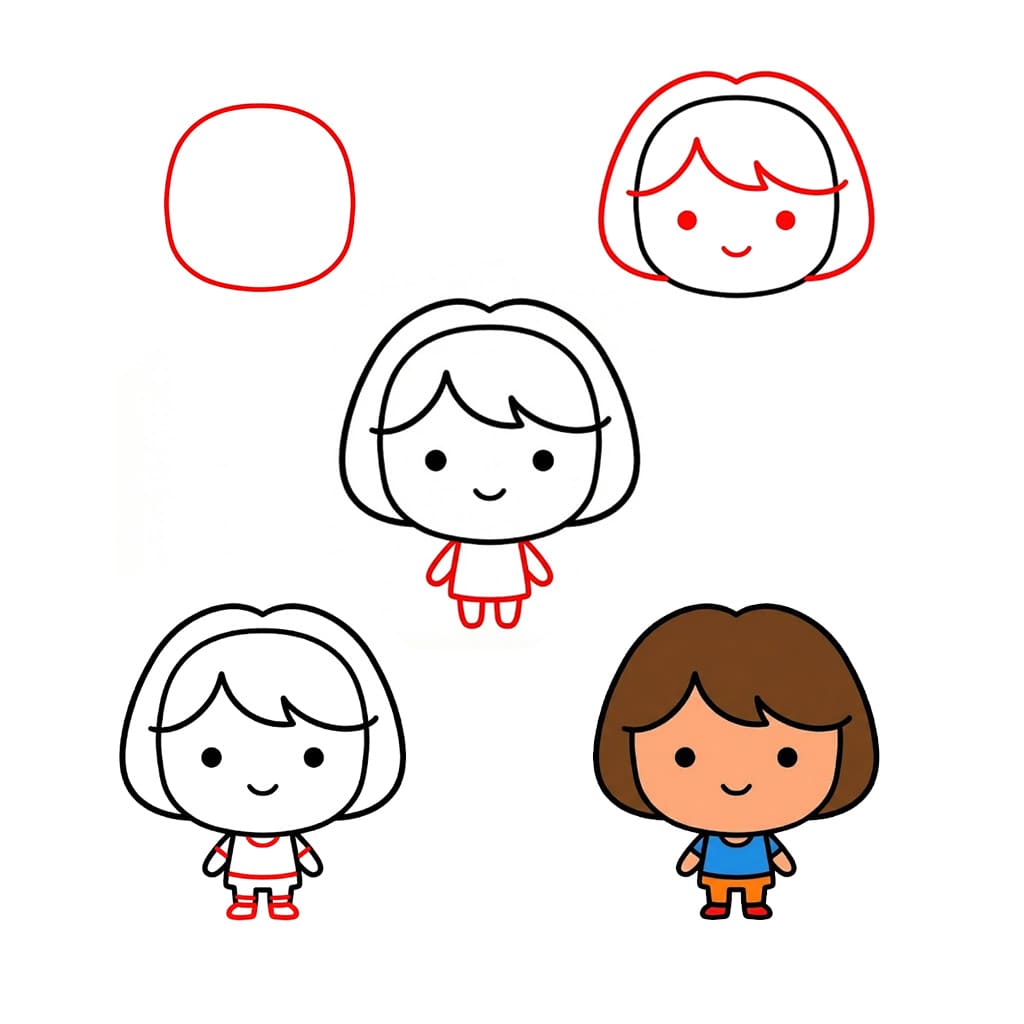 Toca Boca imprimable dessin