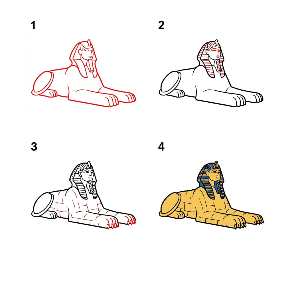 Image de sphinx dessin