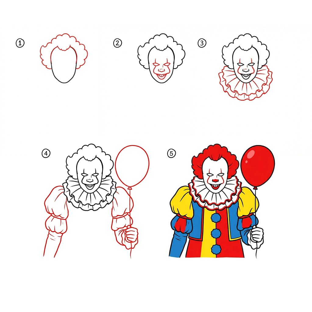 Pennywise gentil dessin