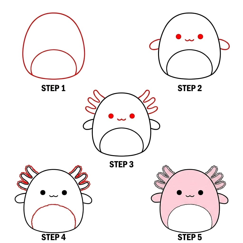 Squishmallows Archie dessin