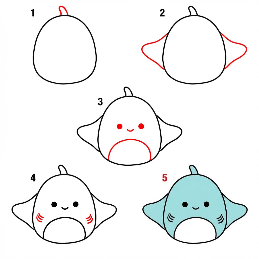 Squishmallows Maggie dessin