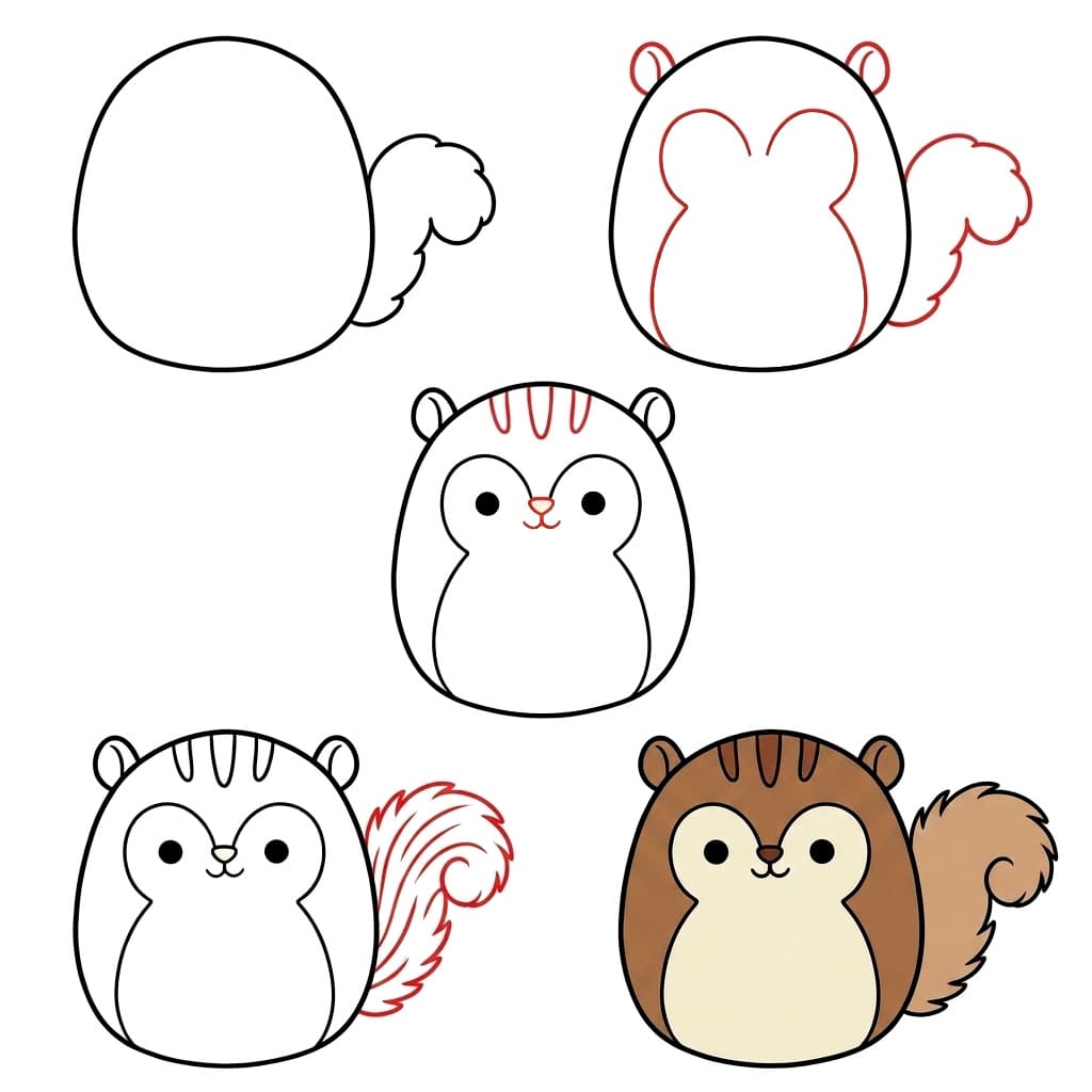 Squishmallows Sawyer dessin