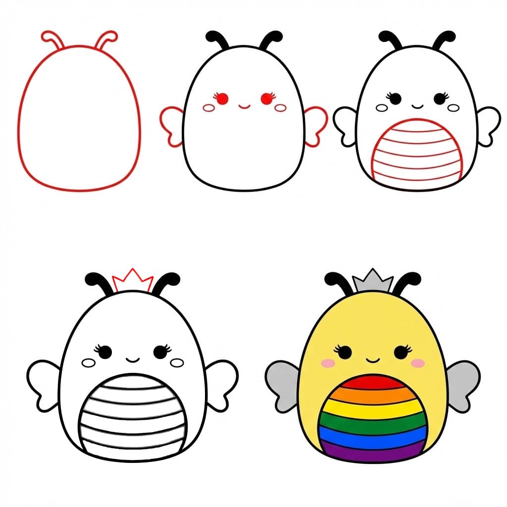 Squishmallows Sunny dessin