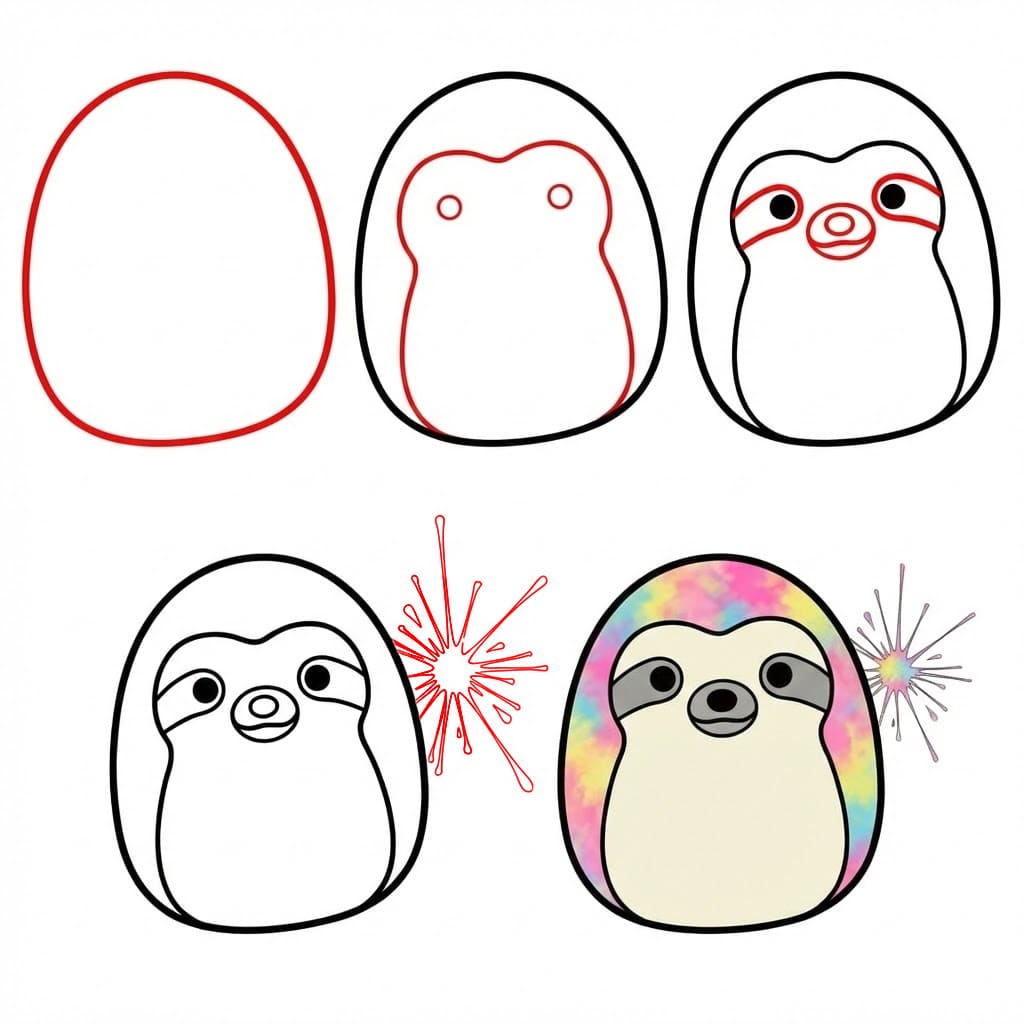 Squishmallows Taylor dessin