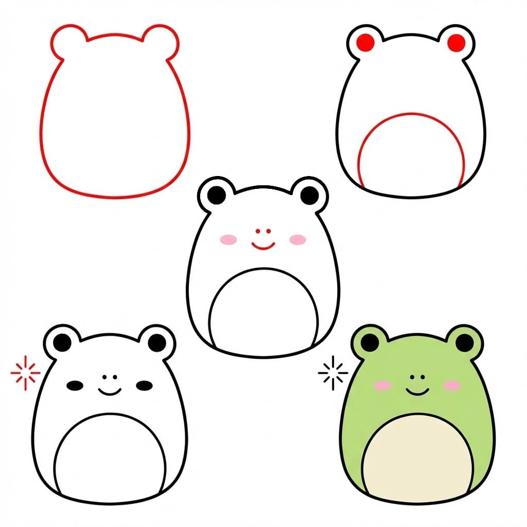 Squishmallows Wendy dessin