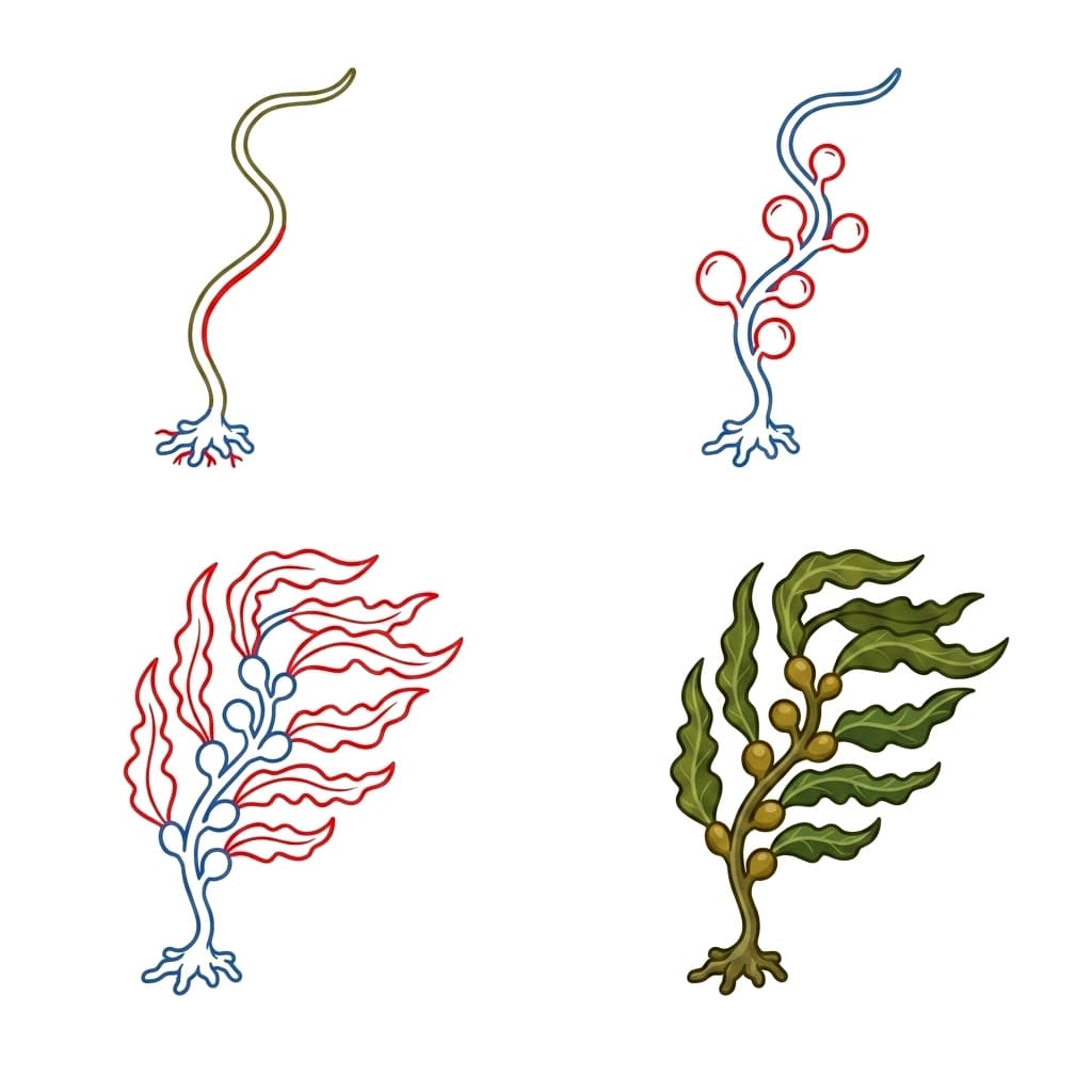 Velps Algues gratuits dessin