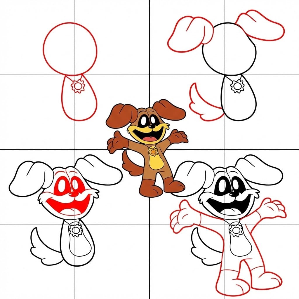 DogDay issu des Smiling Critters dessin