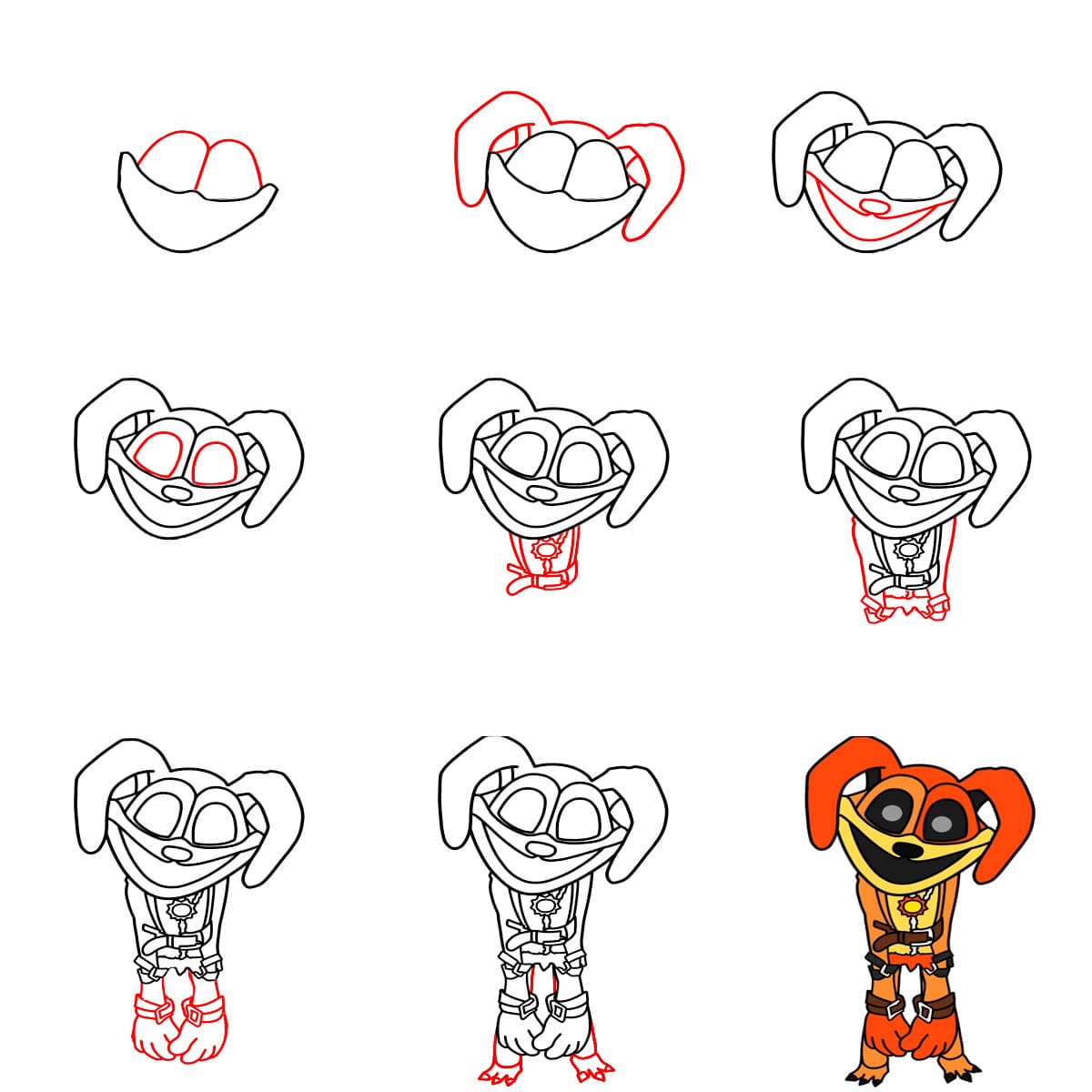 Dogday Poppy Playtime dessin