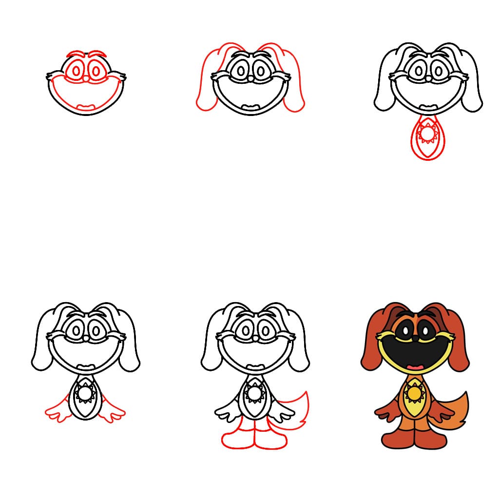 DogDay Très Facile dessin