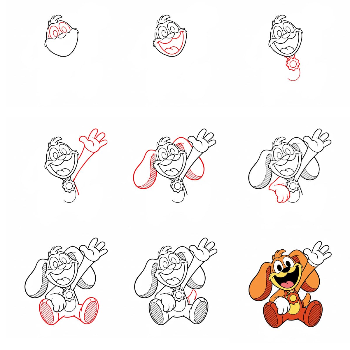 DogDay Très Heureux dessin