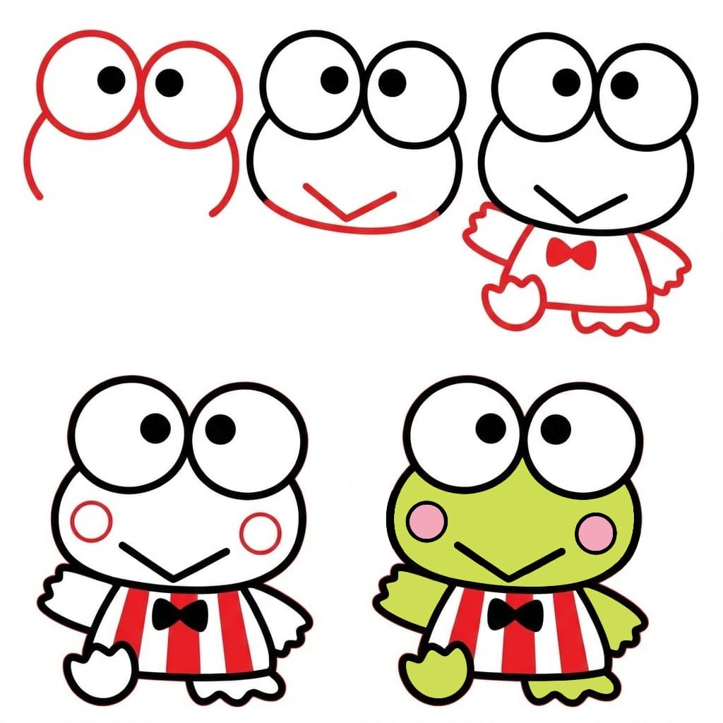 Keroppi dessin