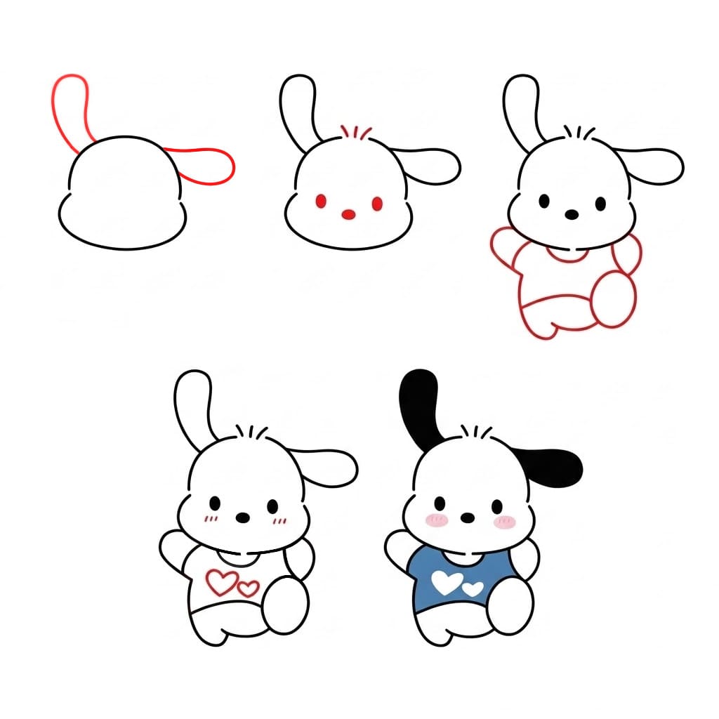 Joyeux Pochacco dessin