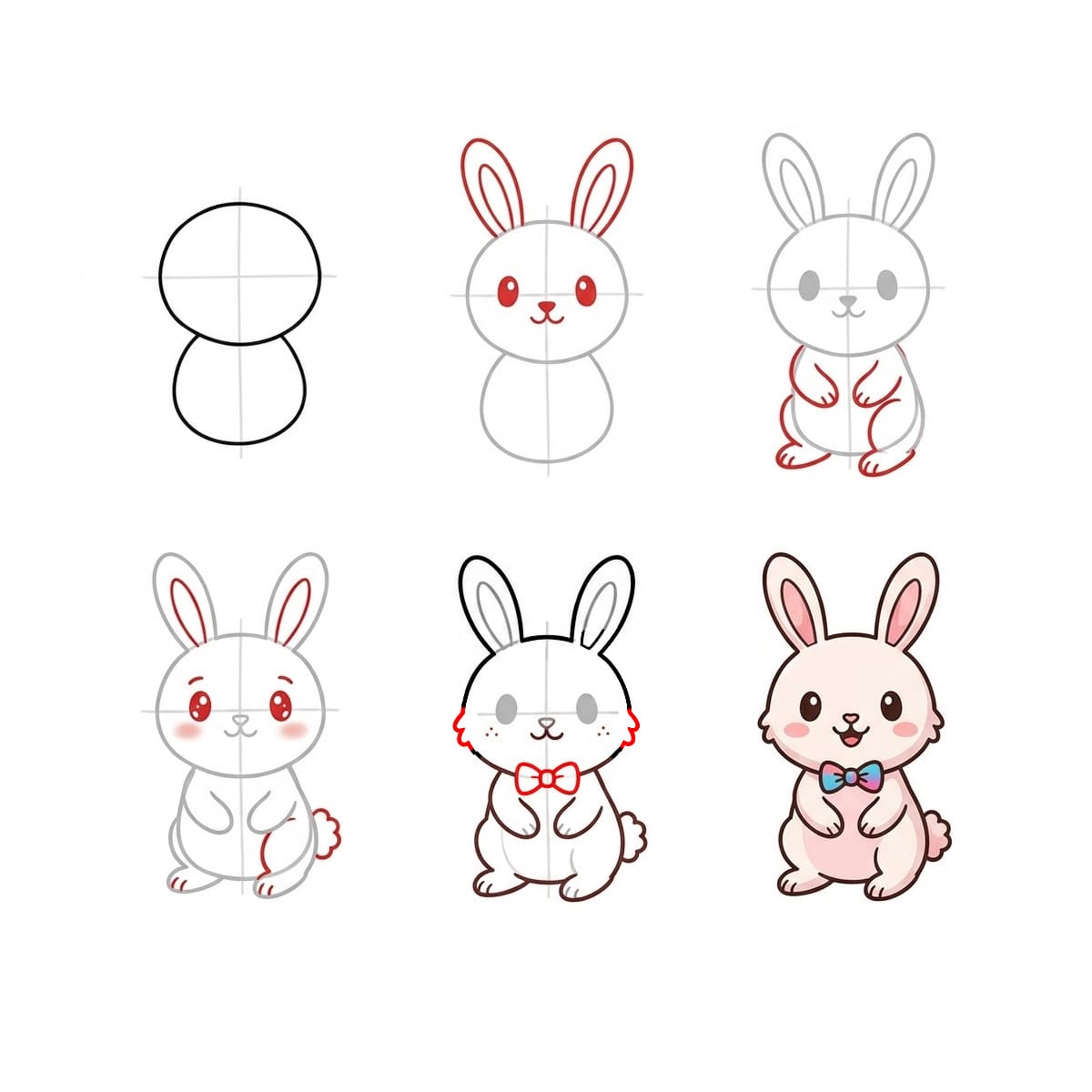 Lapin Kawaii dessin