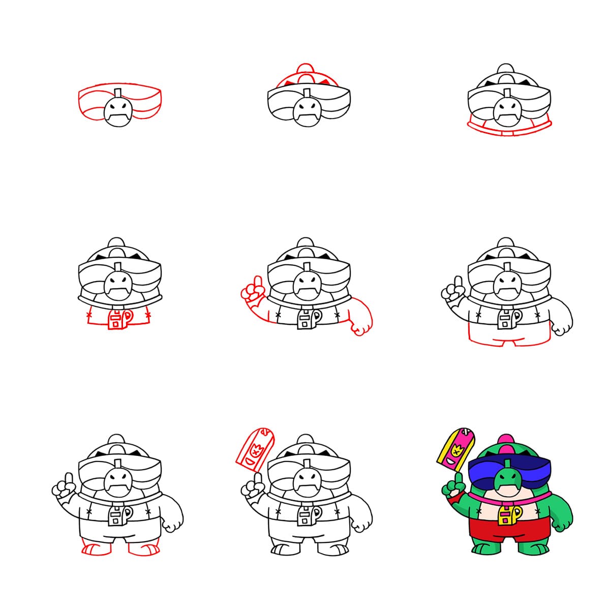 Buzz Brawl Stars dessin