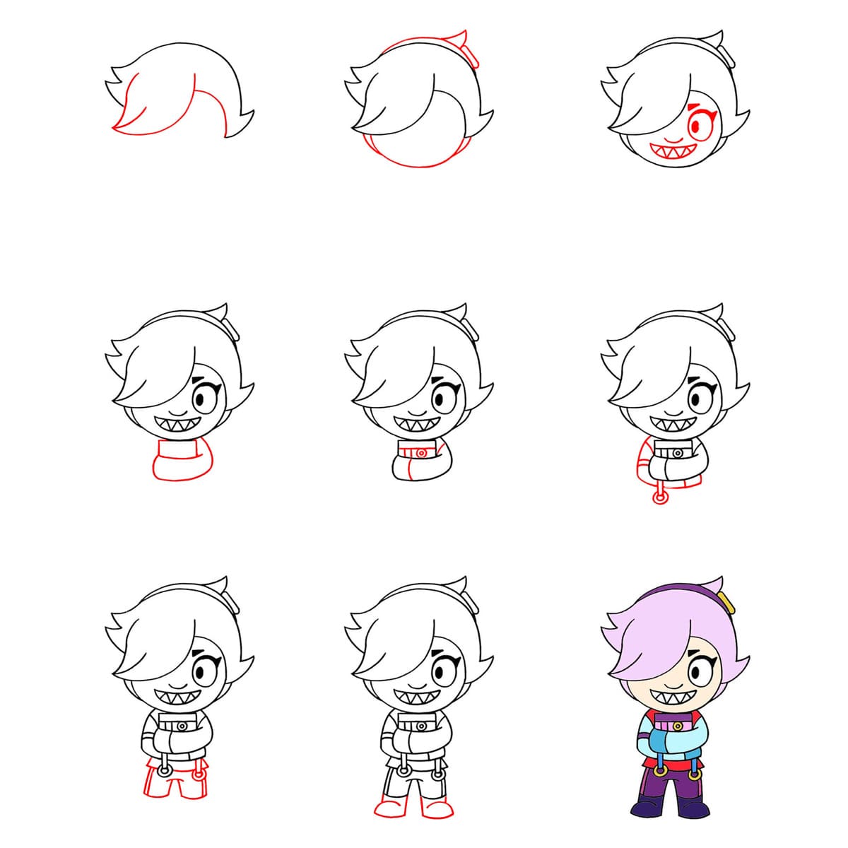 Colette Brawl Stars dessin