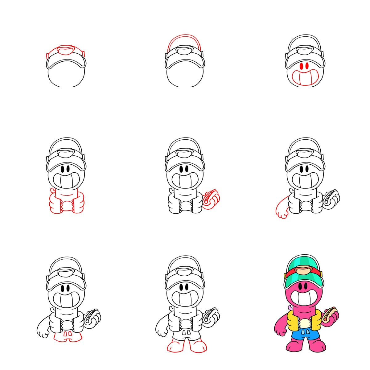 Doug Brawl Stars dessin