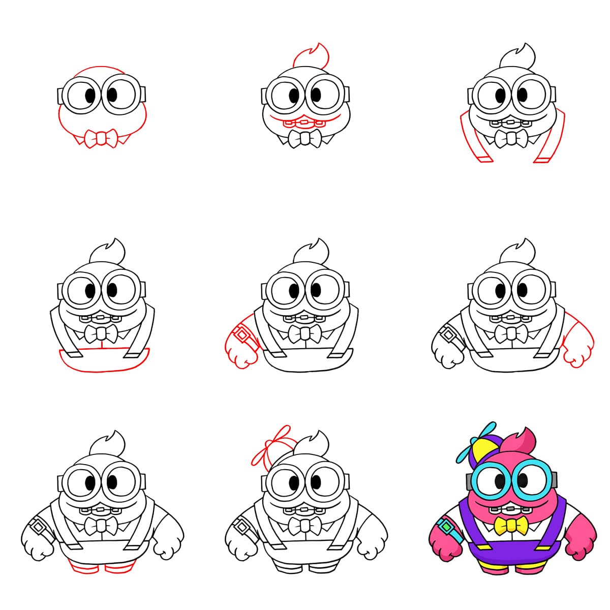 Nerd Squeak Brawl Stars dessin