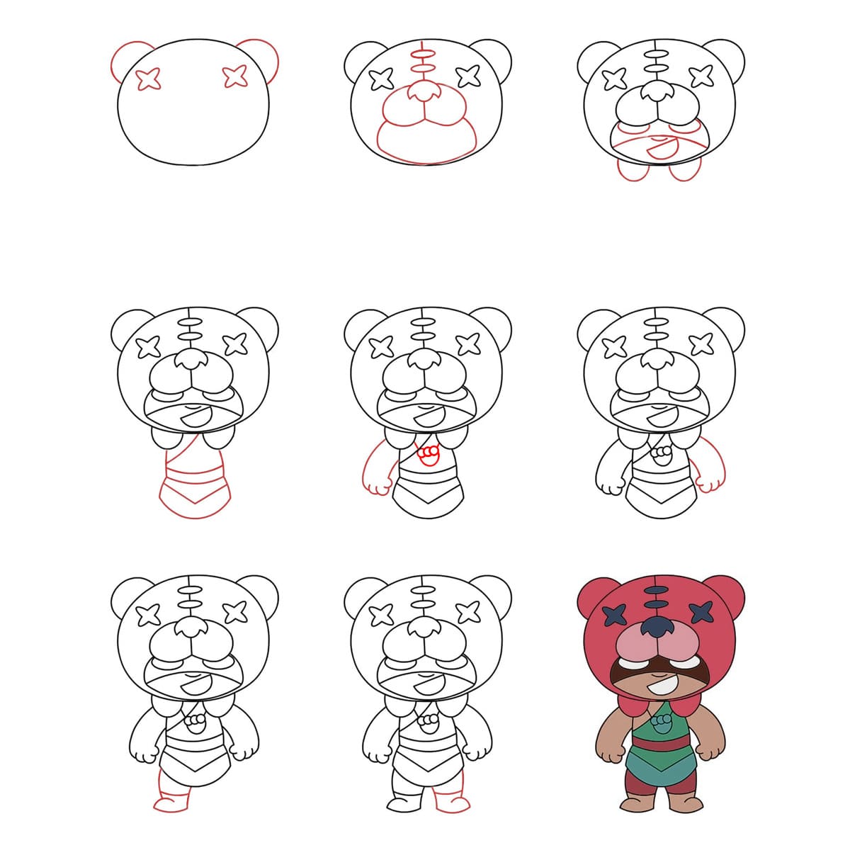 Nita Brawl Stars dessin