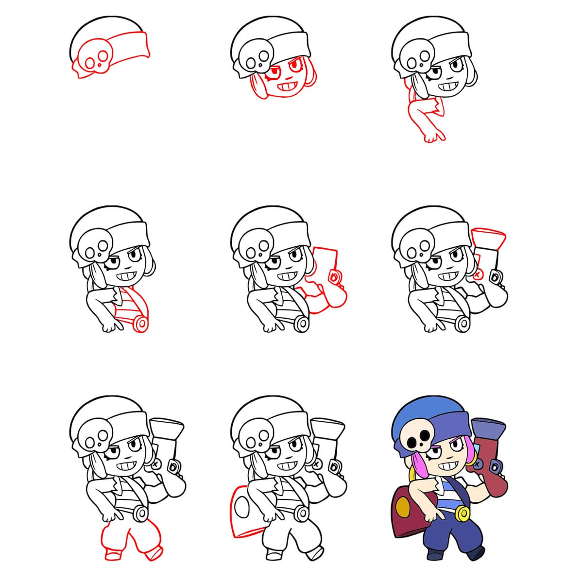 Penny Brawl Stars dessin