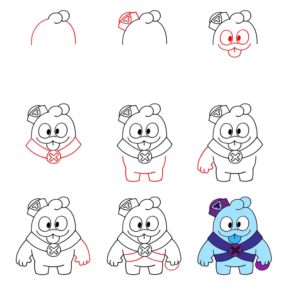 Squeak Brawl Stars dessin