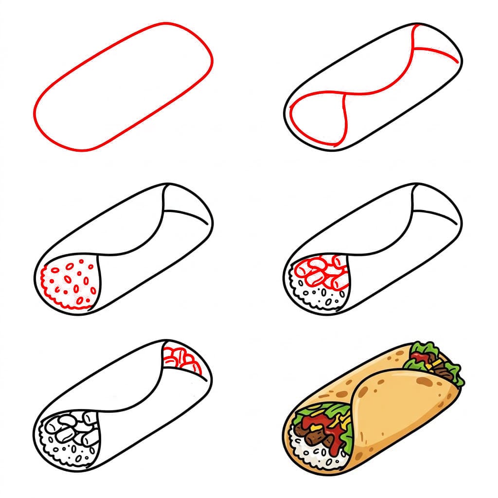 Burrito dessin