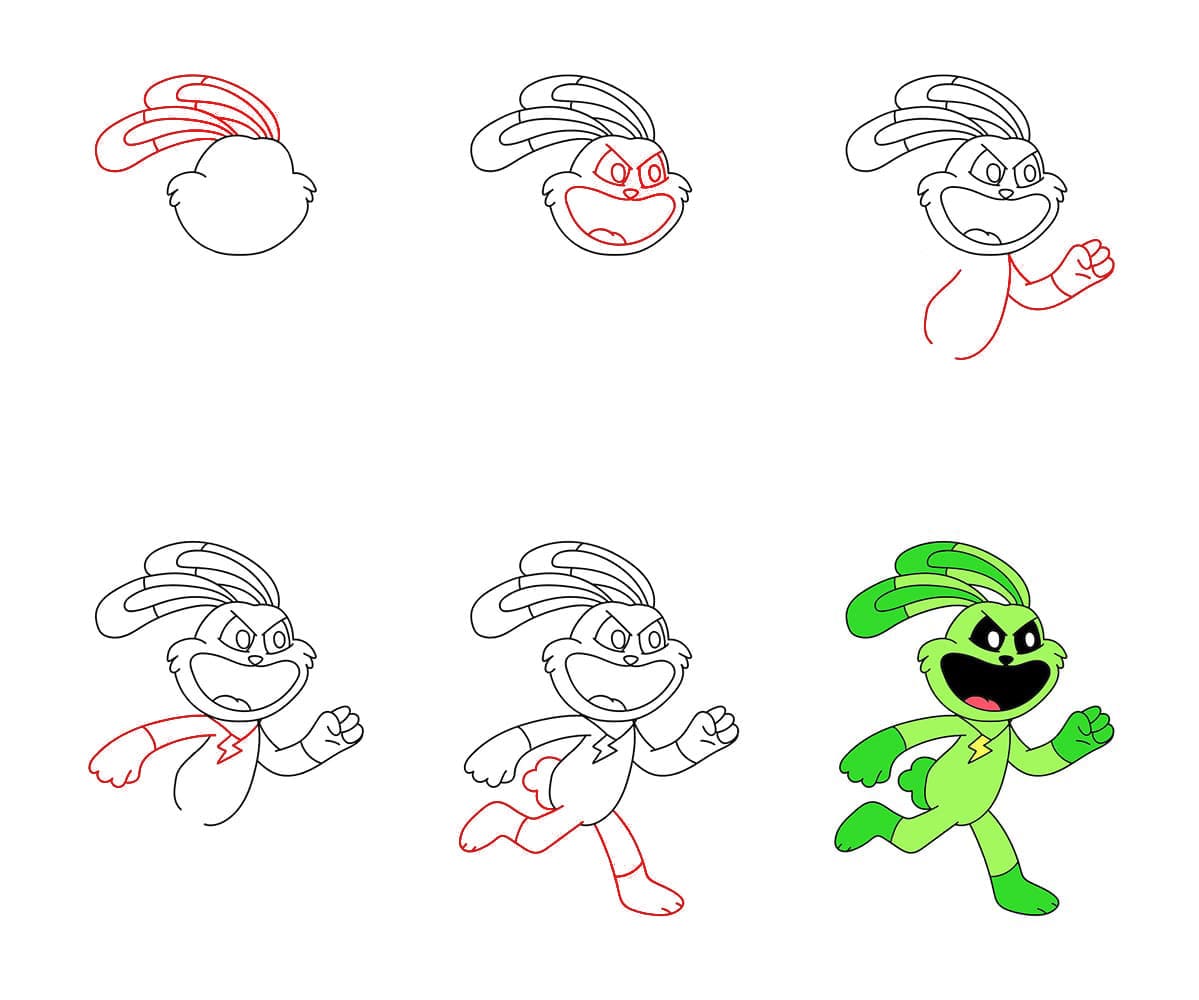 Hoppy Hopscotch Smiling Critters dessin