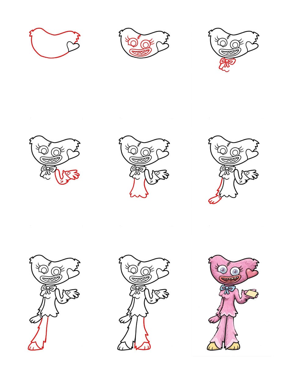 Joyeuse Kissy Missy dessin