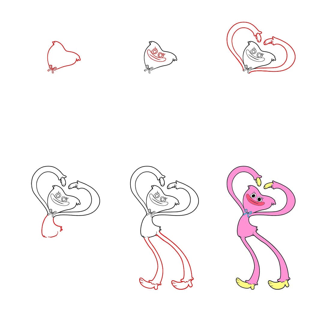 Kissy Missy craquante dessin