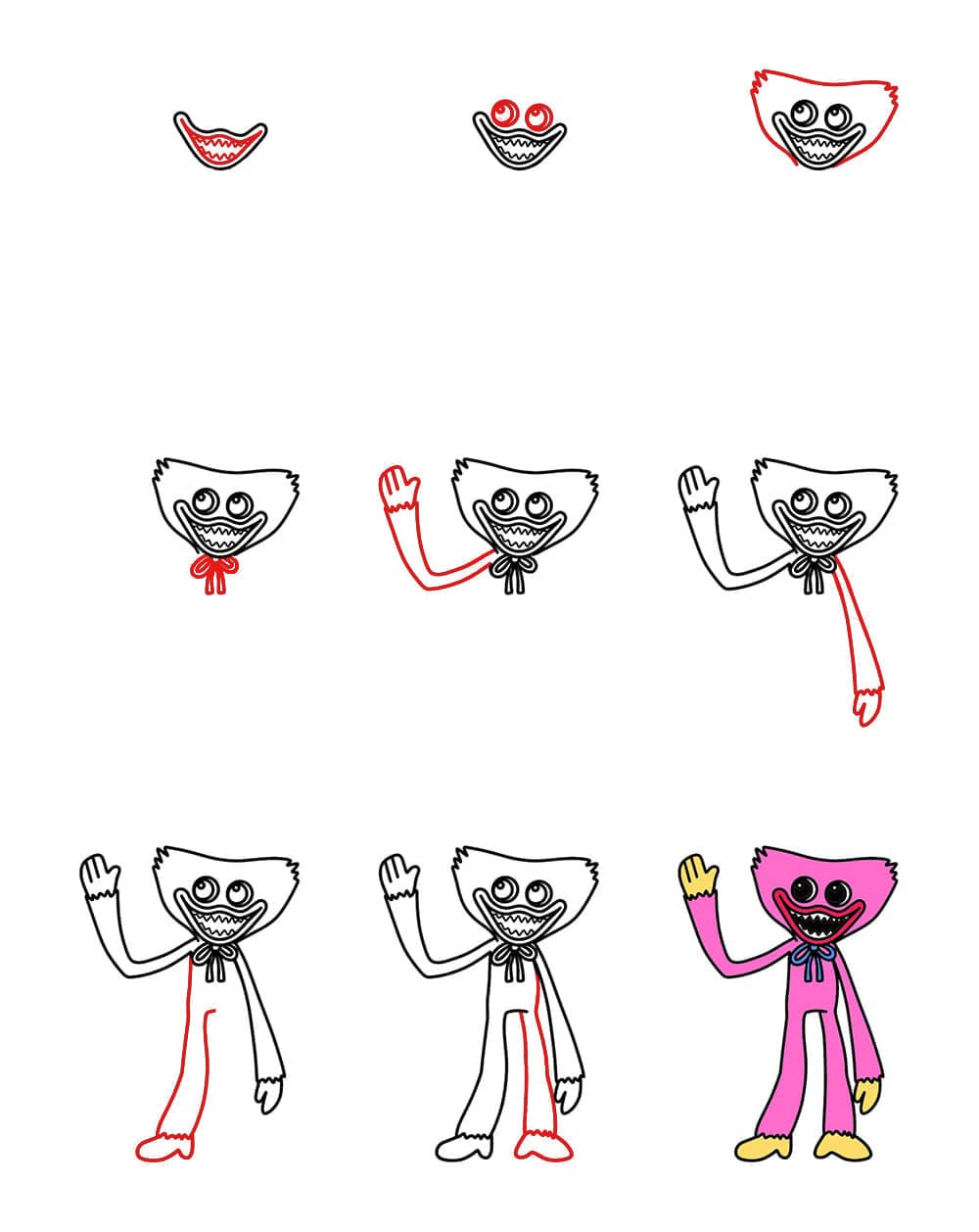 Kissy Missy souriante dessin