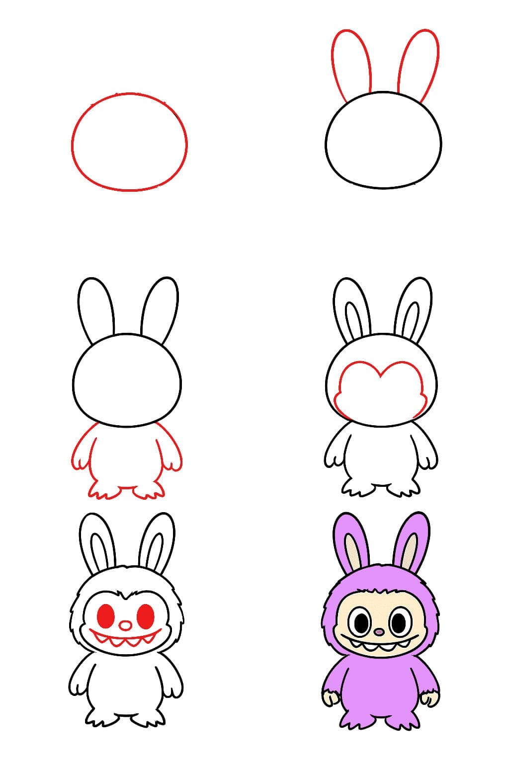 Labubu Mignon dessin