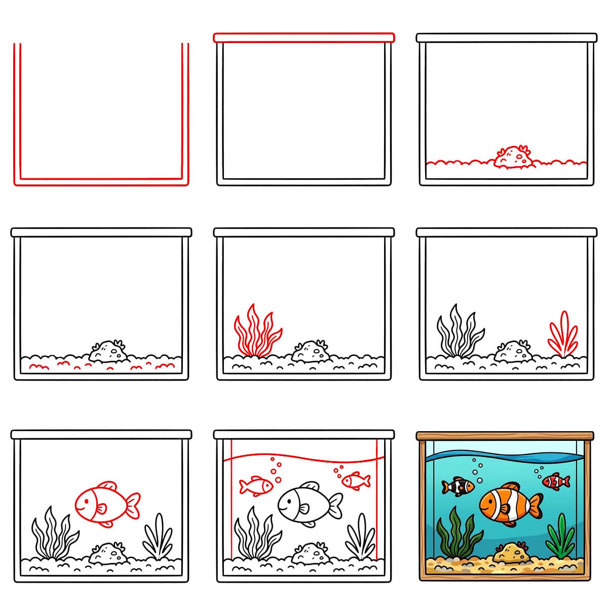 Aquarium dessin