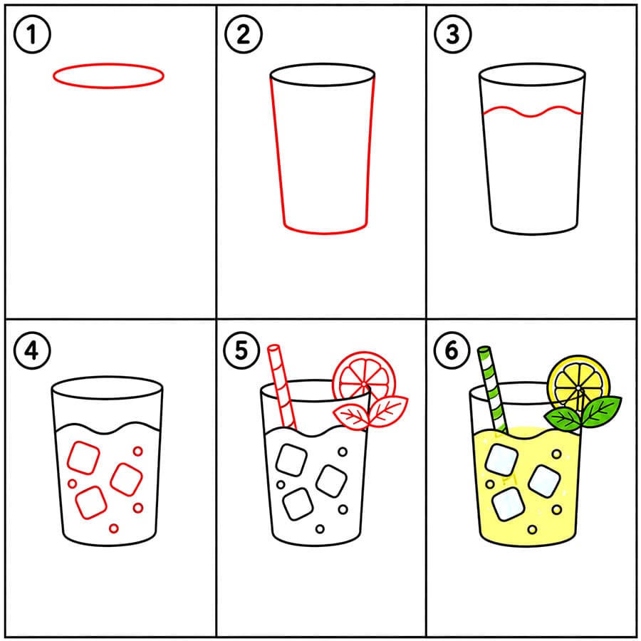 Illustration de limonade dessin