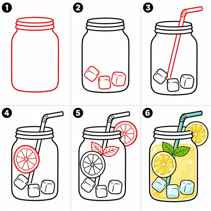 Limonade à imprimer dessin