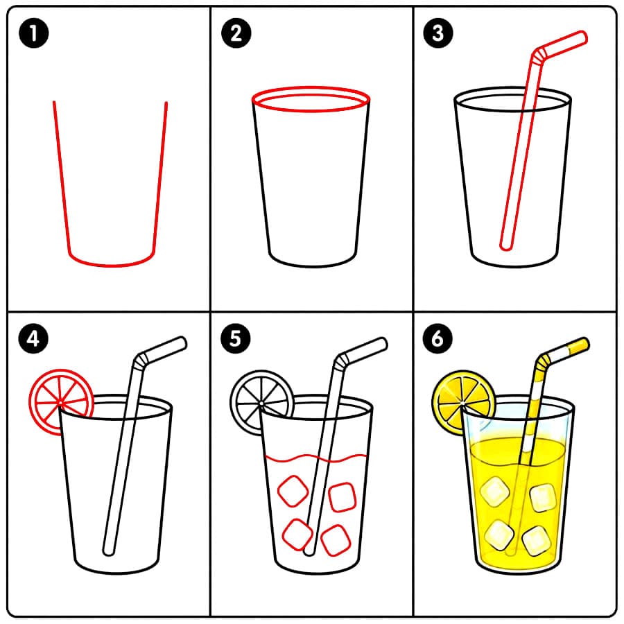 Limonade fraîche Image dessin