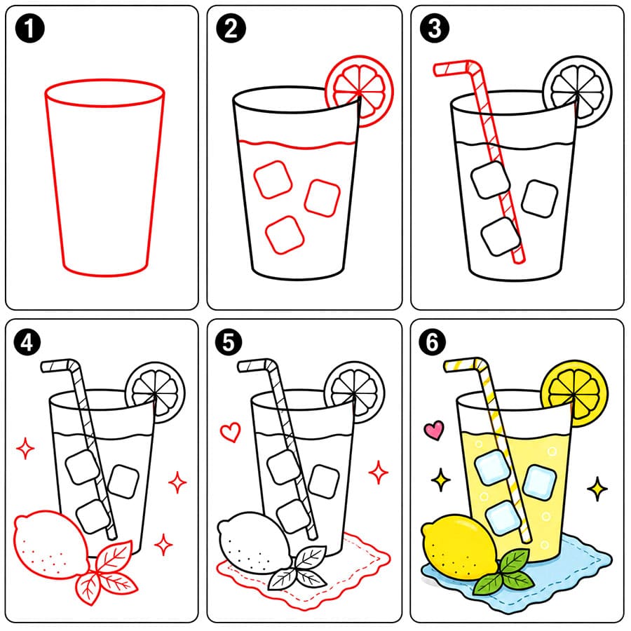 Limonade gratuit dessin