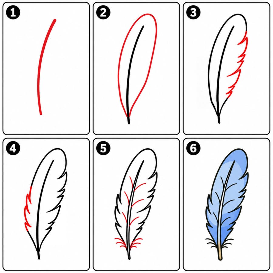 Plume imprimer dessin